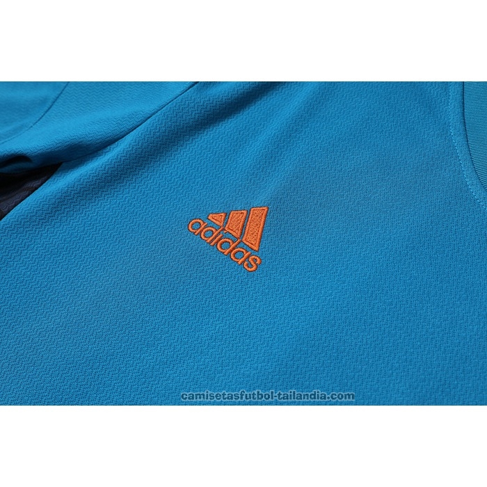 Chandal del Manchester United Manga Corta 22/23 Azul - Pantalon Corto